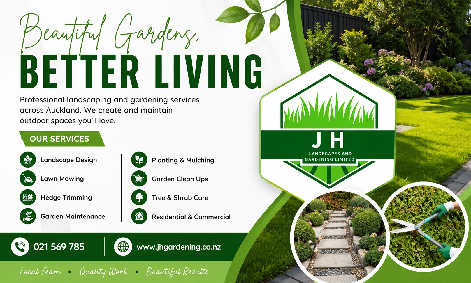 landscaping west Auckland